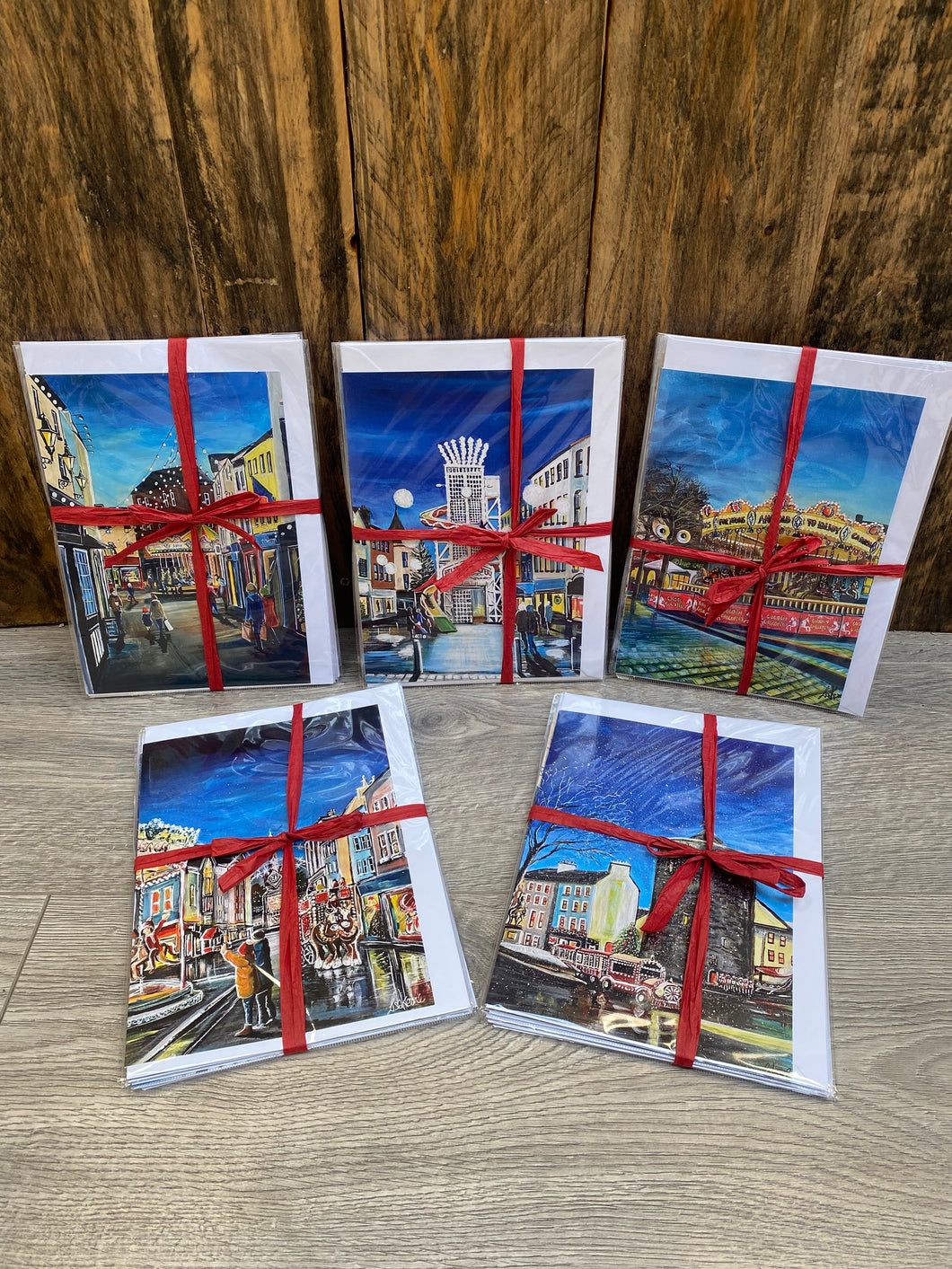 Waterford Christmas Cards 5pk