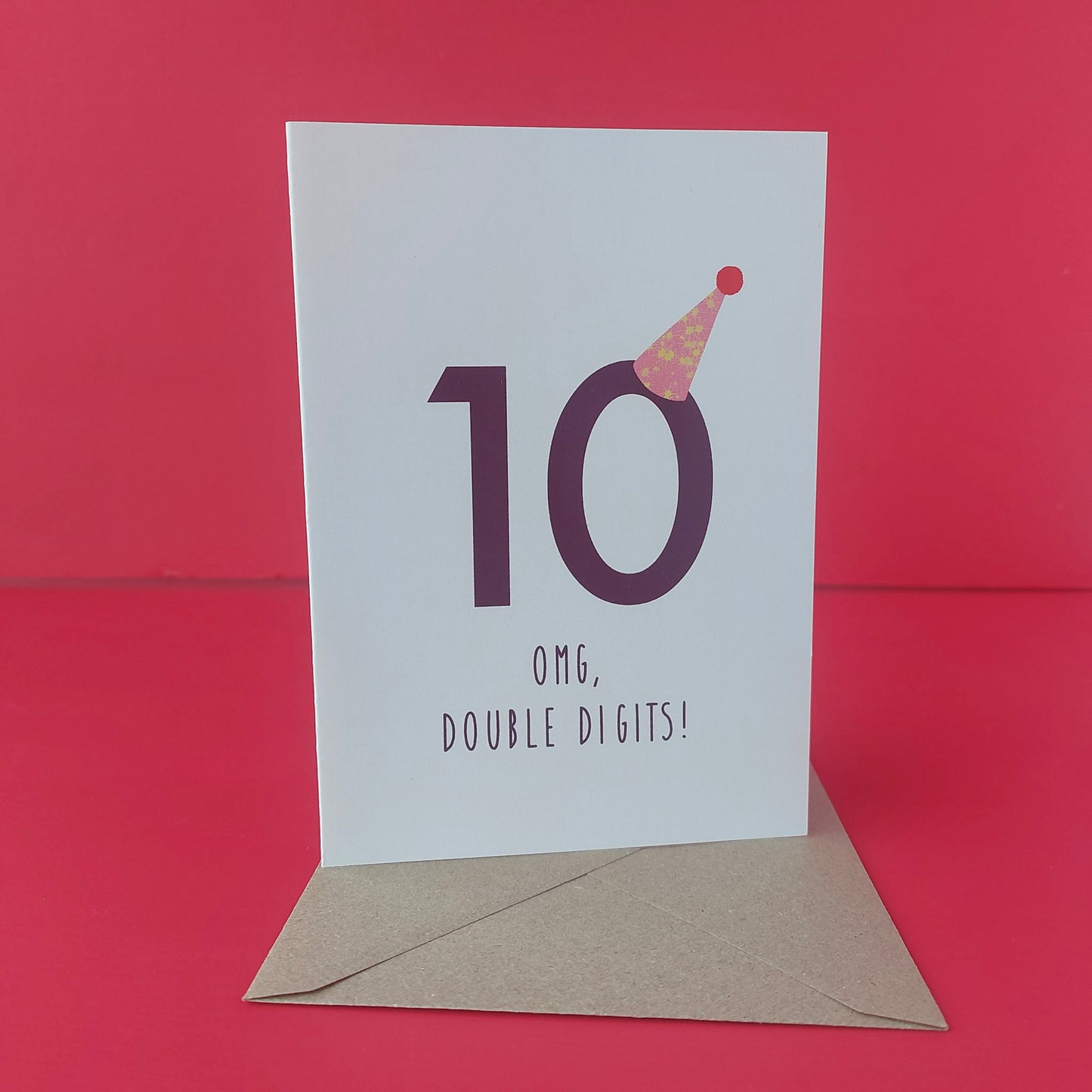 10th Birthday Card