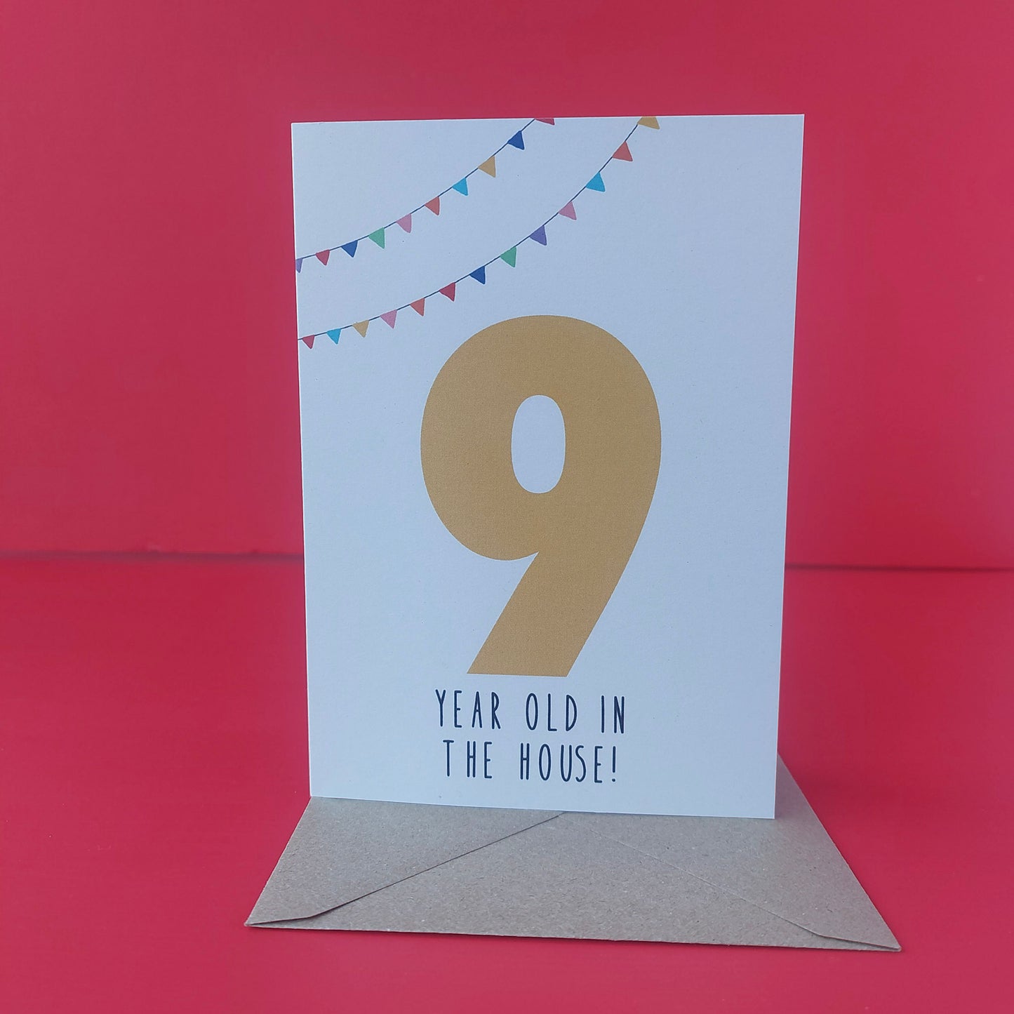 9th Birthday Card