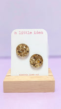 Load image into Gallery viewer, Sparkle Circle Studs by A Little Idea
