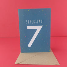 Load image into Gallery viewer, 7th Birthday Card
