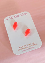 Load image into Gallery viewer, Mini Lightning Bolt Studs by A Little Idea
