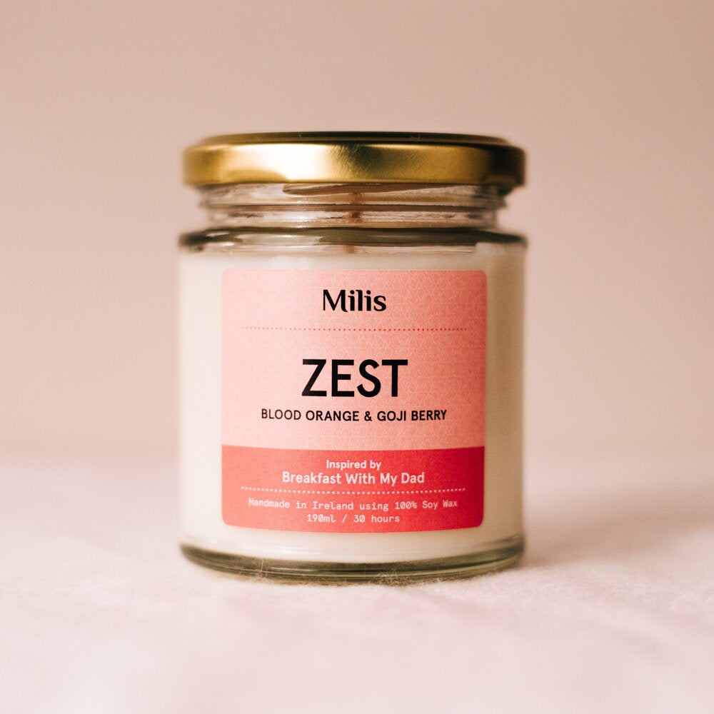 Milis - Zest - Soy wax scented candle