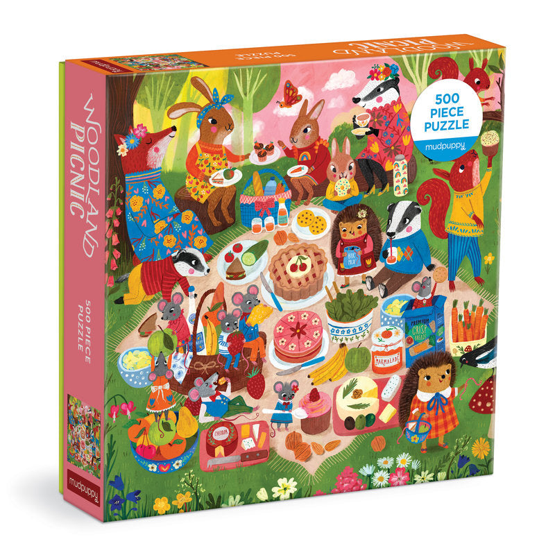 Woodland Picnic 500 Piece Puzzle