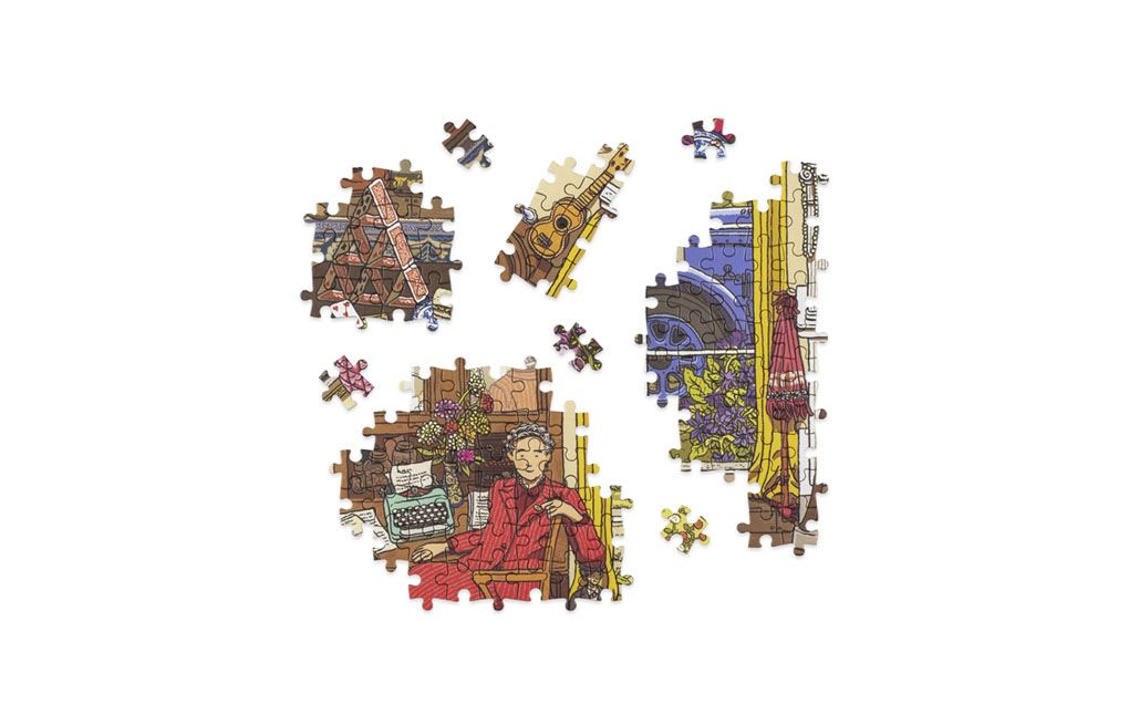The World of Agatha Christie 1000 Piece Jigsaw Puzzle