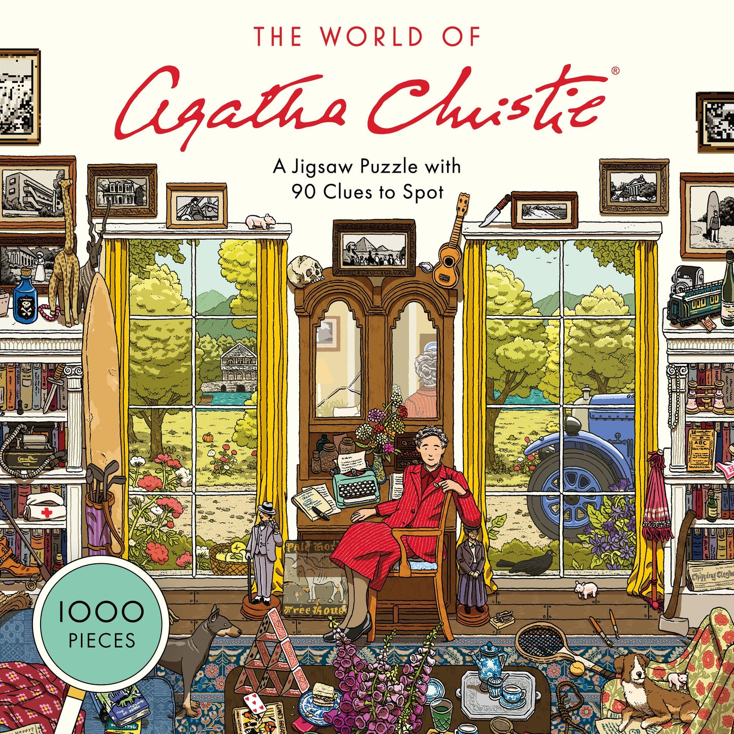 The World of Agatha Christie 1000 Piece Jigsaw Puzzle