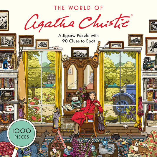 The World of Agatha Christie 1000 Piece Jigsaw Puzzle