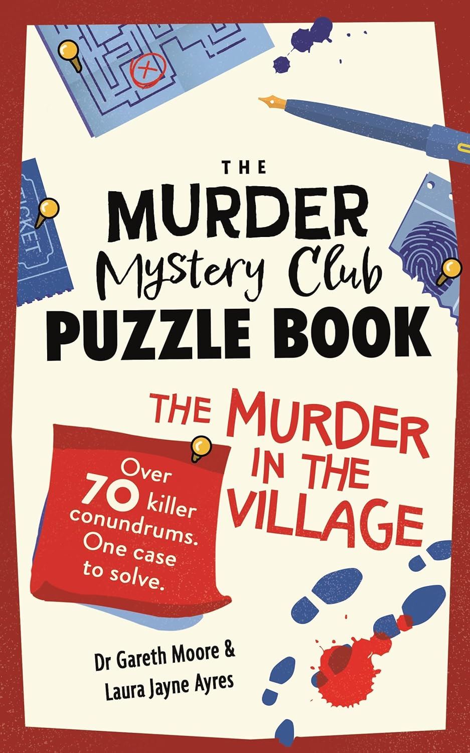 The Murder Mystery Club Puzzle Book - Murder in the Village