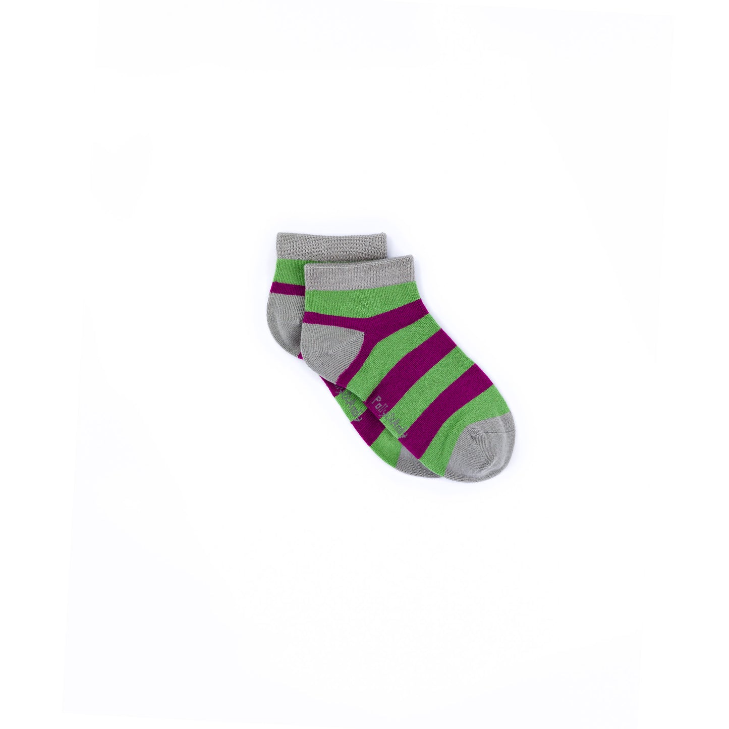 Ankle -  Sage & Purple Bamboo Sock (seamless toe)