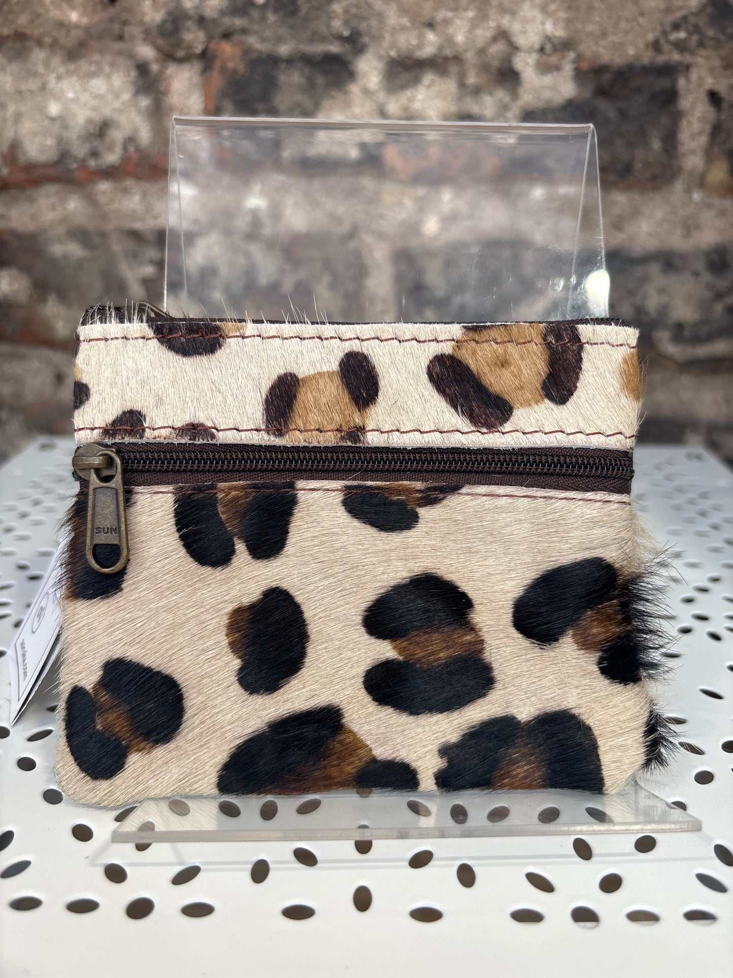 Soruka Ari Coin Pouch with Zip - Animal Print