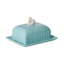 Load image into Gallery viewer, Ceramic Butter Dish - Mint
