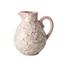 Load image into Gallery viewer, Medium Ceramic Flower Jug in Perfect Pink - 2.4 L
