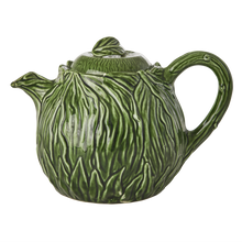 Load image into Gallery viewer, Ceramic Teapot -Green - Hand Painted
