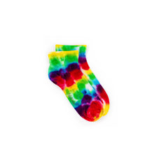 Load image into Gallery viewer, Ankle -  Tie Dye Bamboo Sock (seamless toe)
