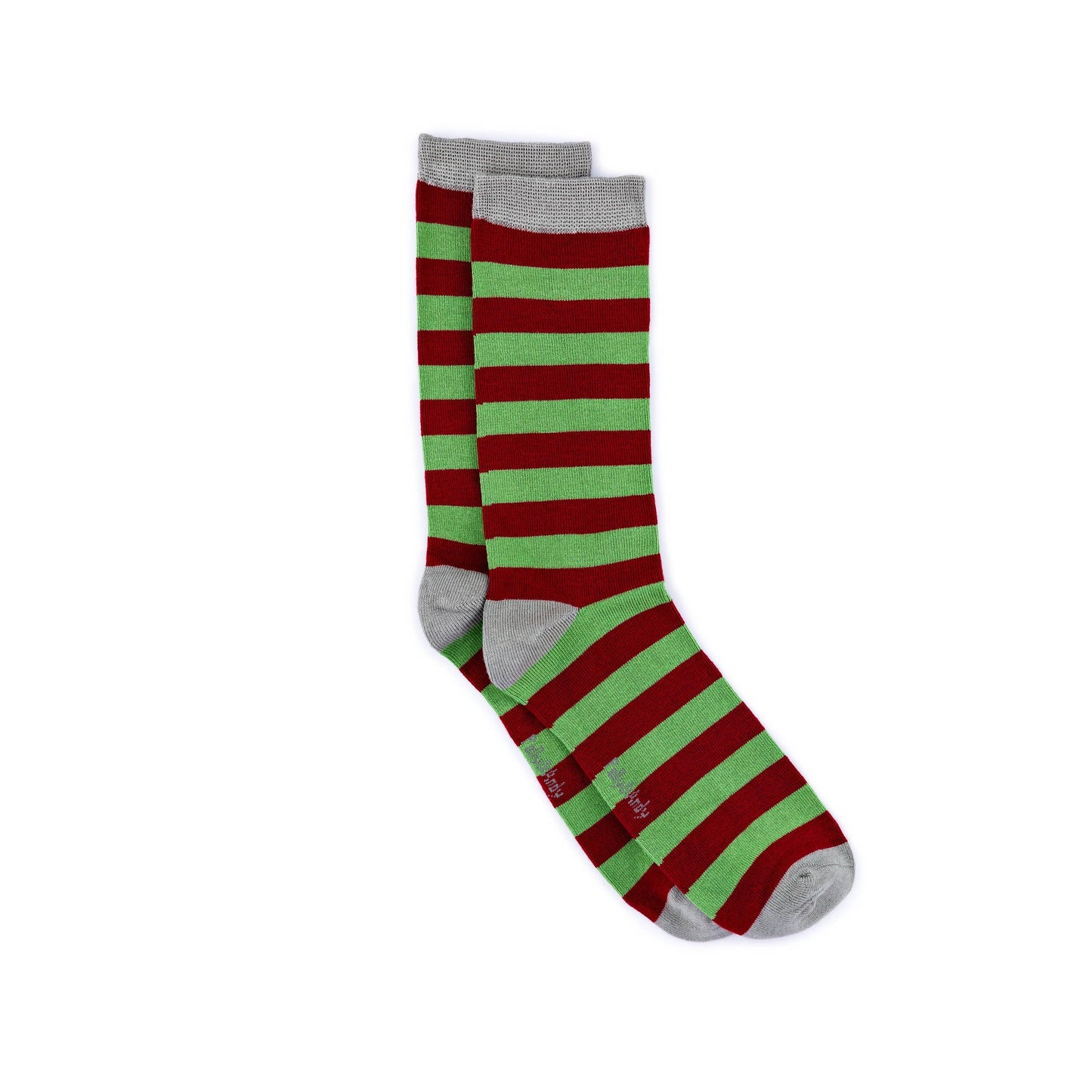 Soft Top - Bamboo Green & Wine Seamless Sock
