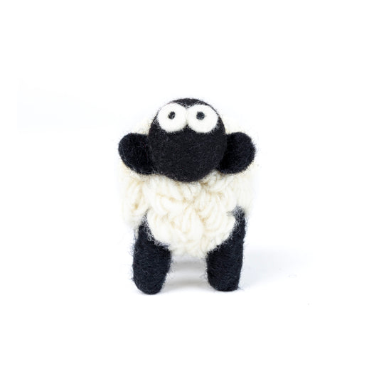 Knitted Sheep Collectible Mountain Small