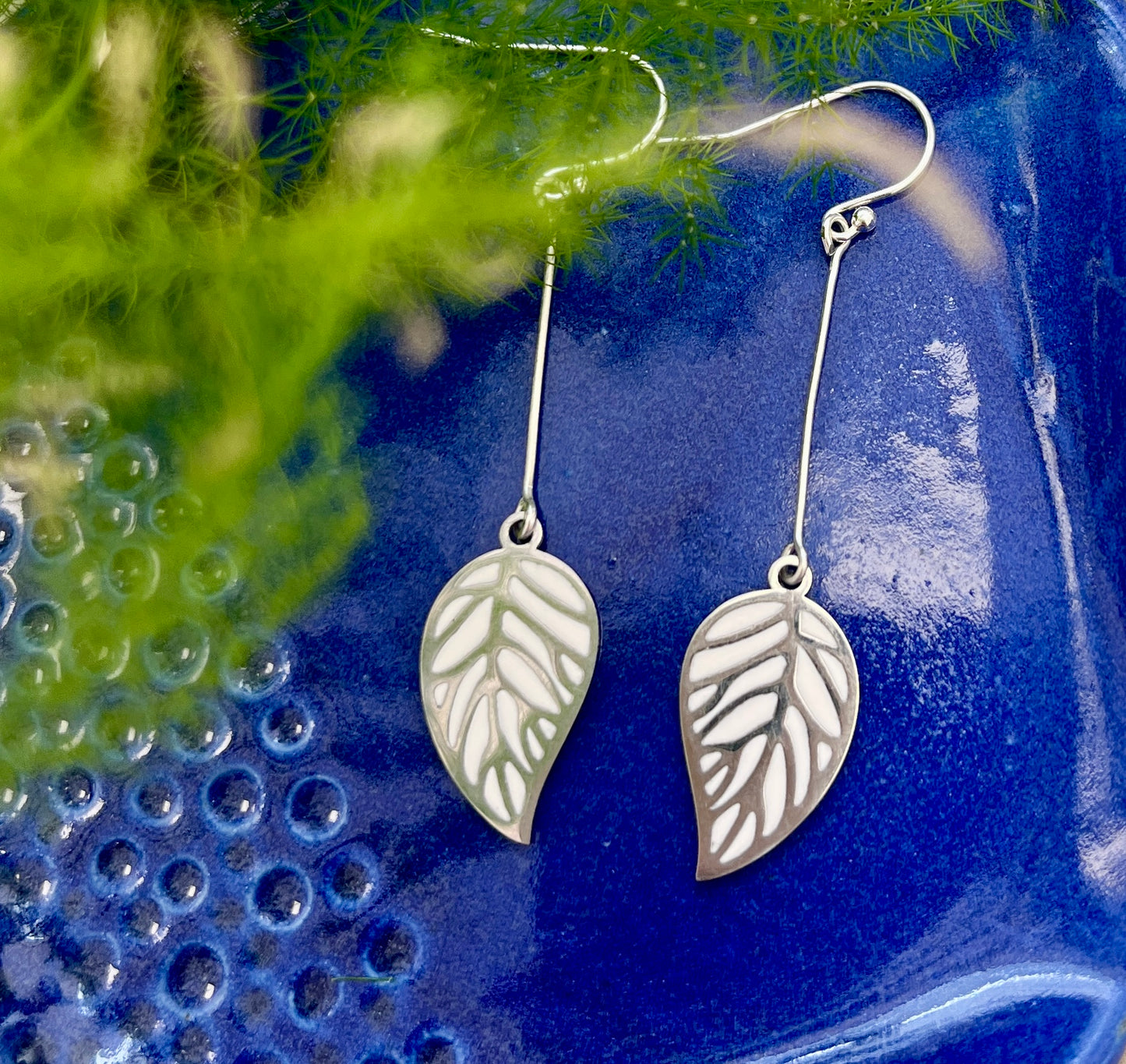 Silver leaf drops