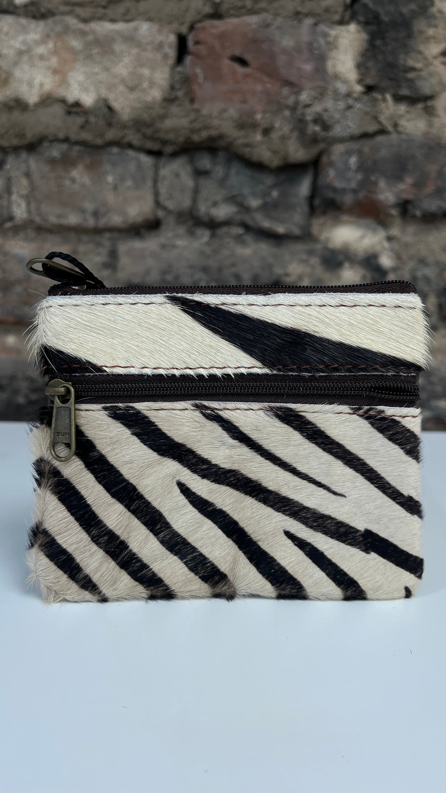 Soruka Ari Coin Pouch with Zip - Animal Print