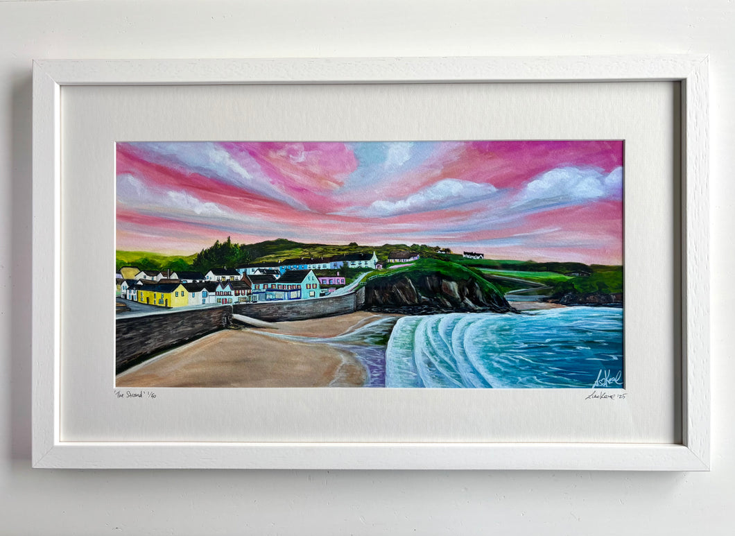 The Strand framed fine art print