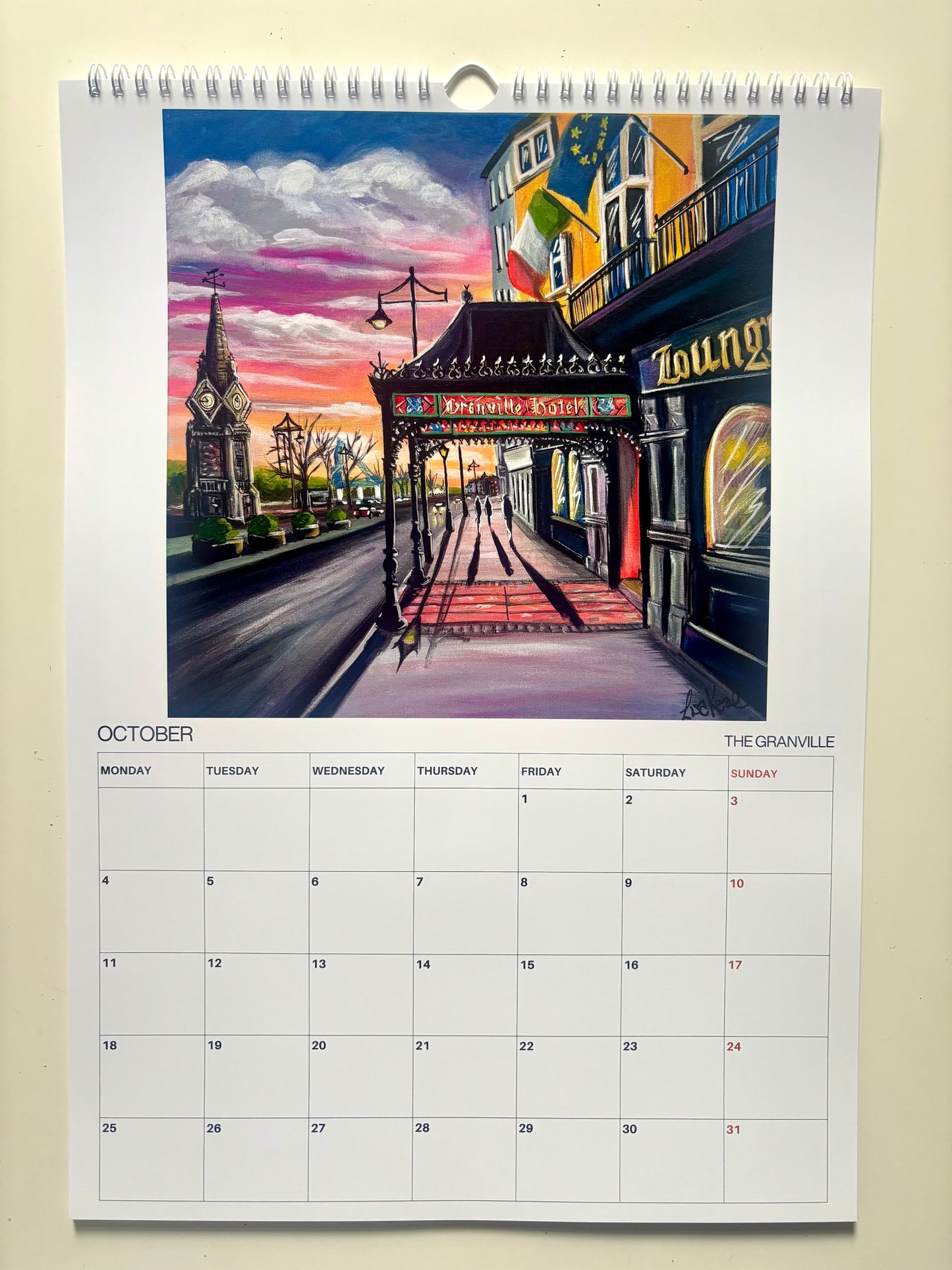 2027 Waterford Art Calendar