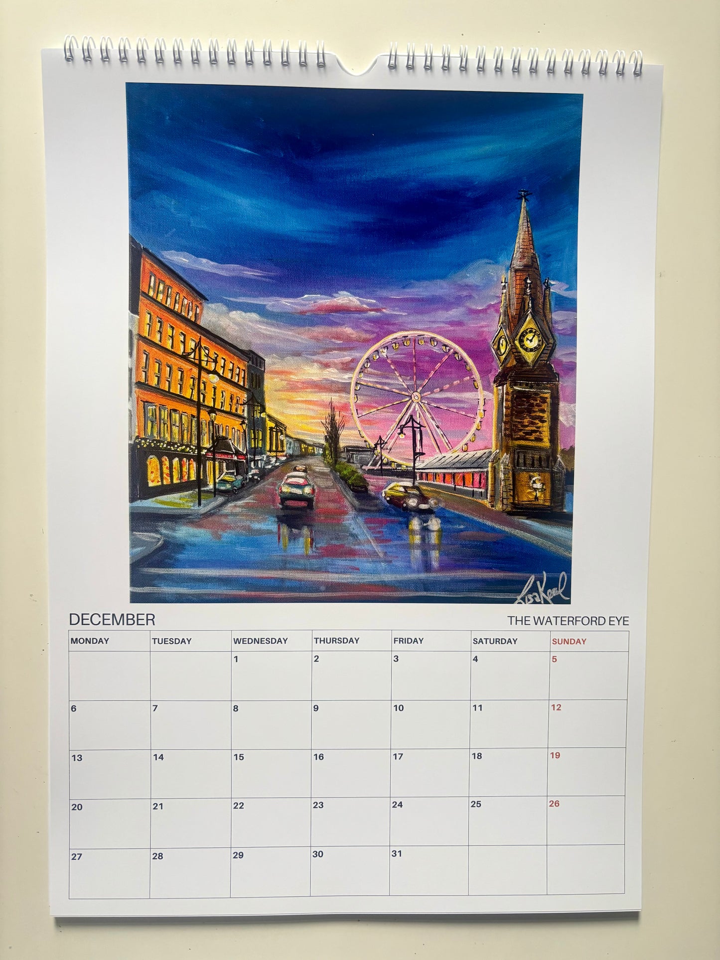 2027 Waterford Art Calendar