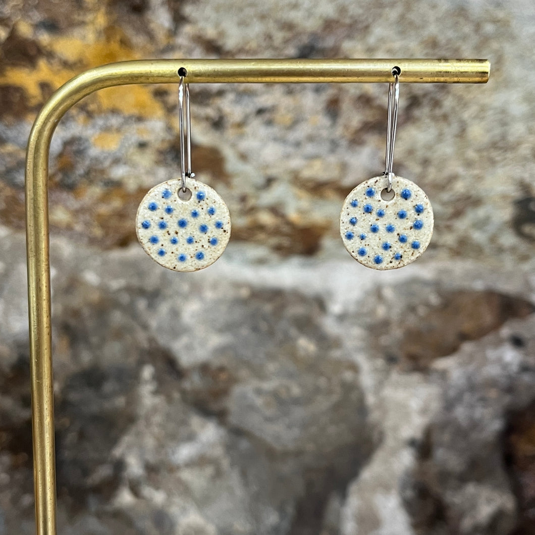 Muddled Dainty Dots -Blue