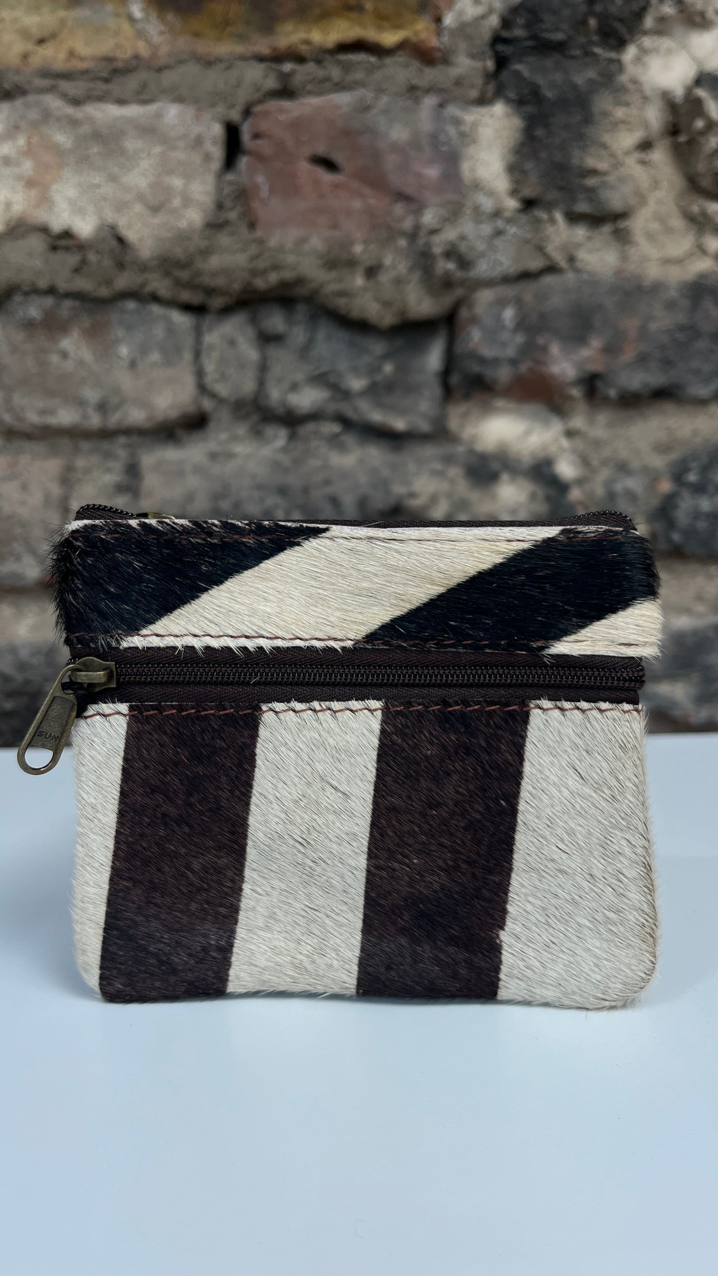 Soruka Ari Coin Pouch with Zip - Animal Print