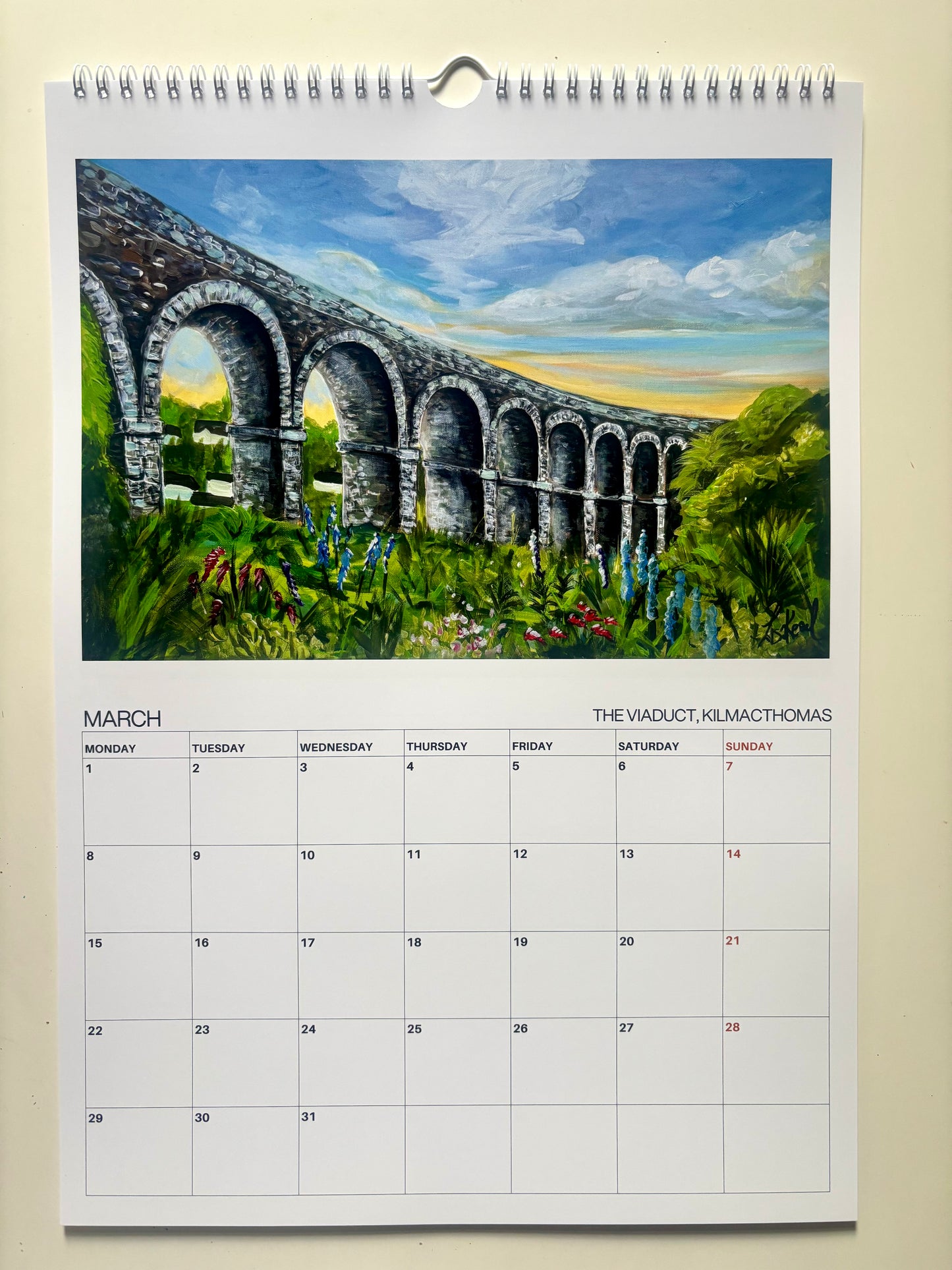 2027 Waterford Art Calendar