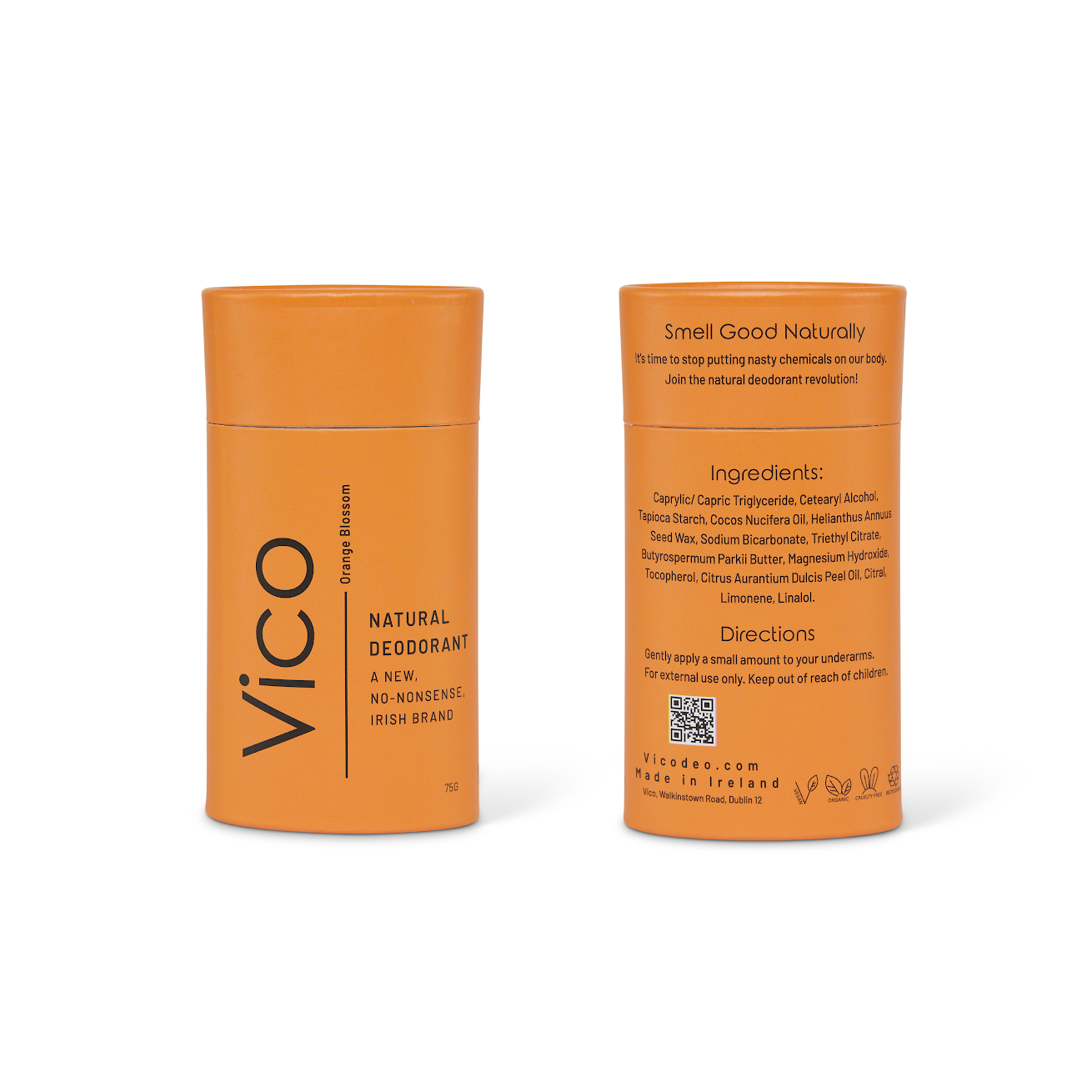 Vico Orange Blossom Natural Deodorant