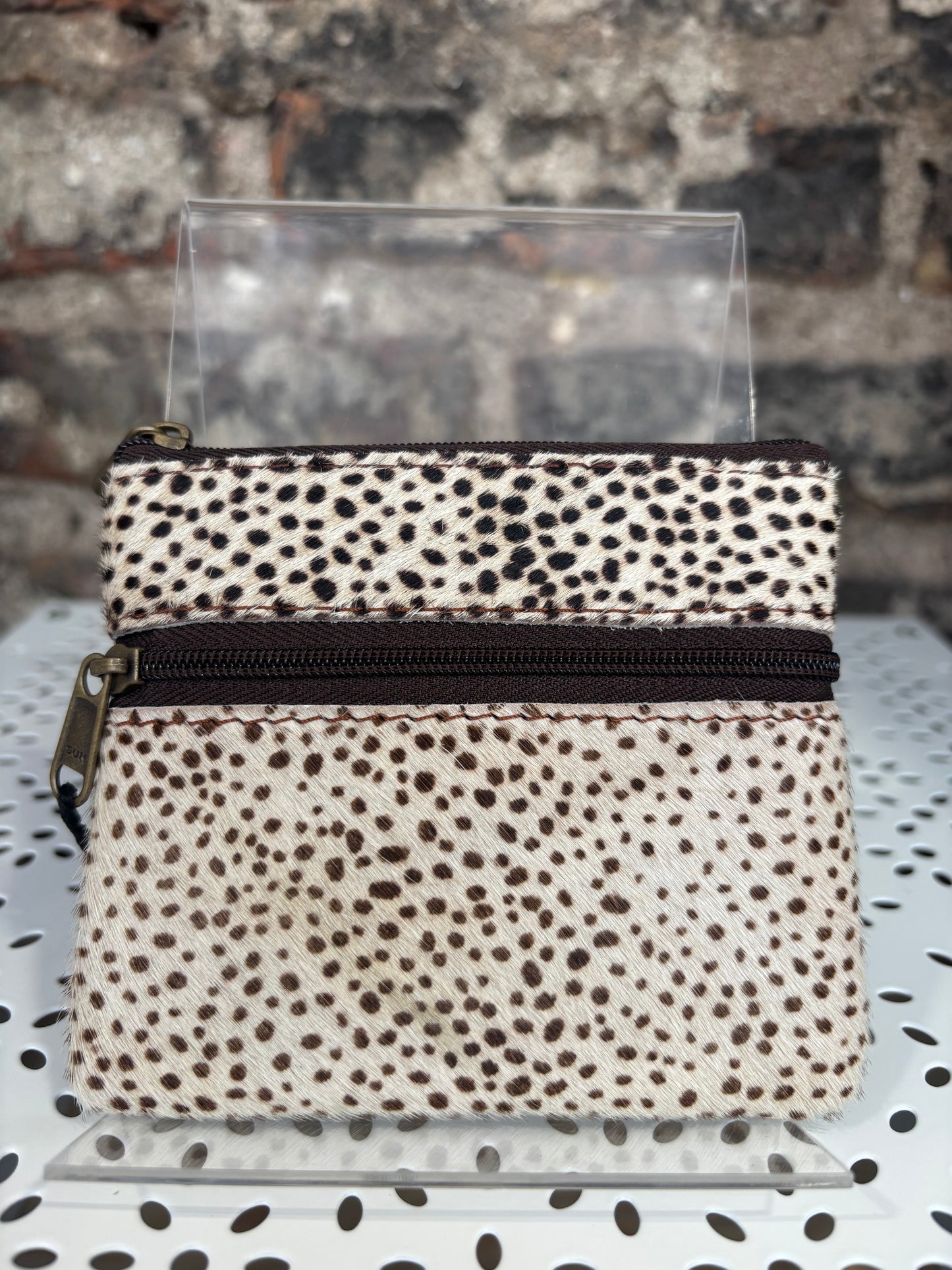 Soruka Ari Coin Pouch with Zip - Animal Print