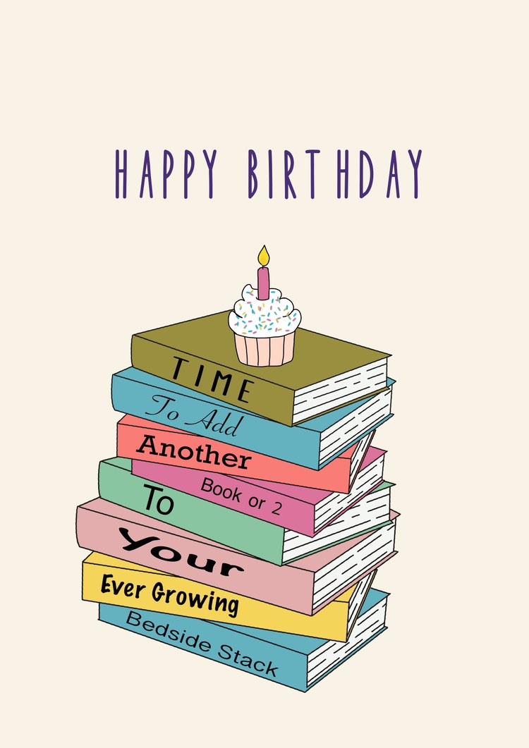 Happy Birthday Book lover 📚