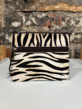 Load image into Gallery viewer, Soruka Ari Coin Pouch with Zip - Animal Print
