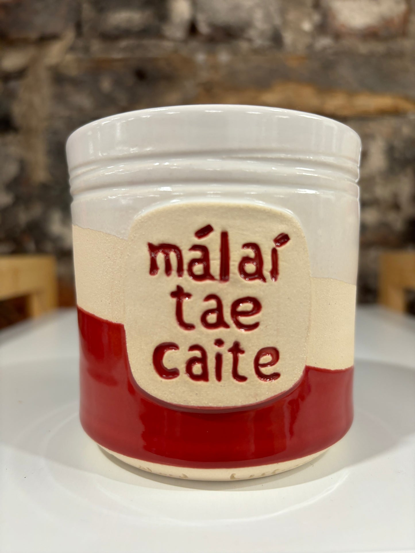 Woodford Pottery - Málaí Tae Caite