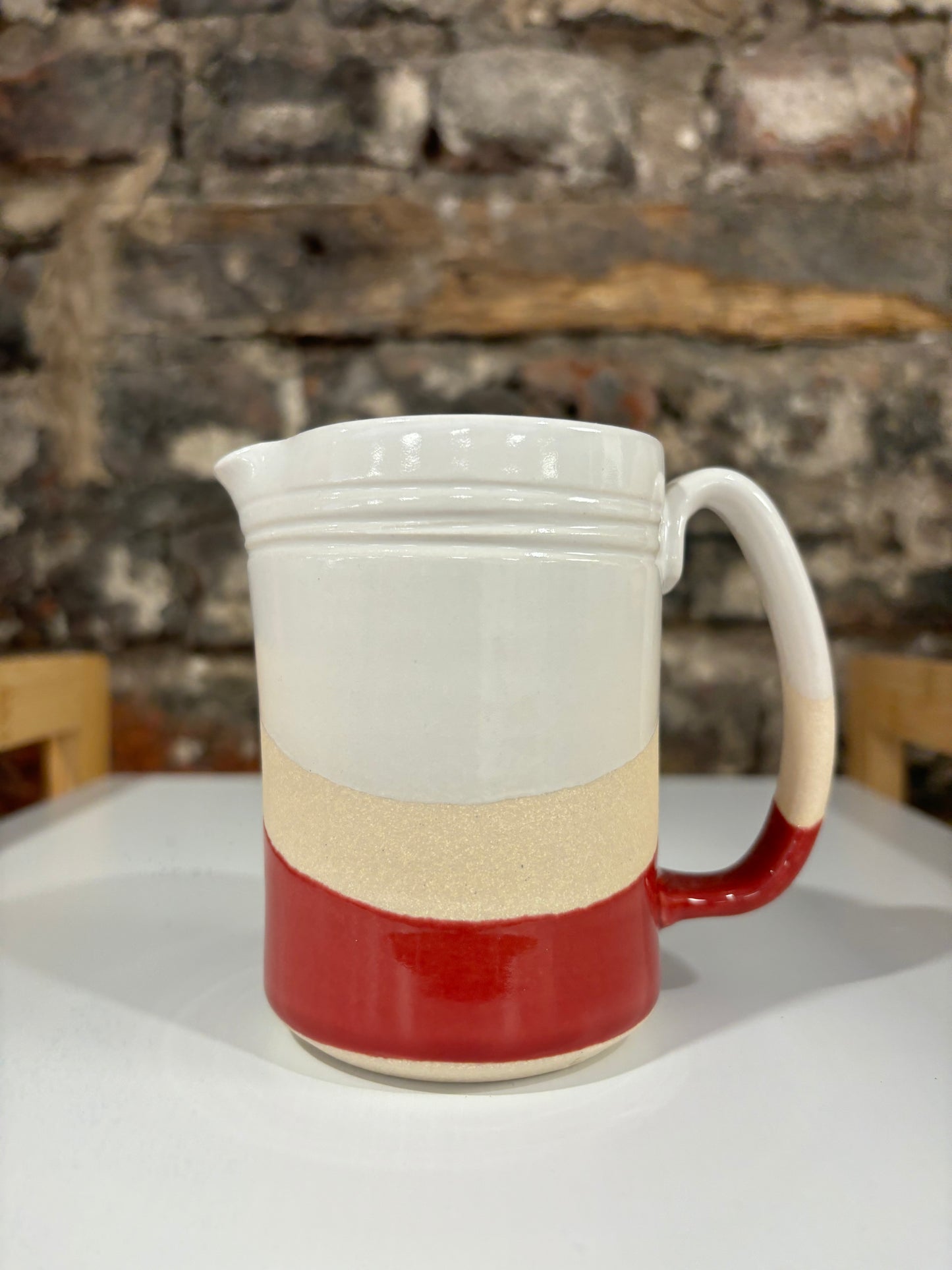 Woodford Pottery - Tall Milk Jug