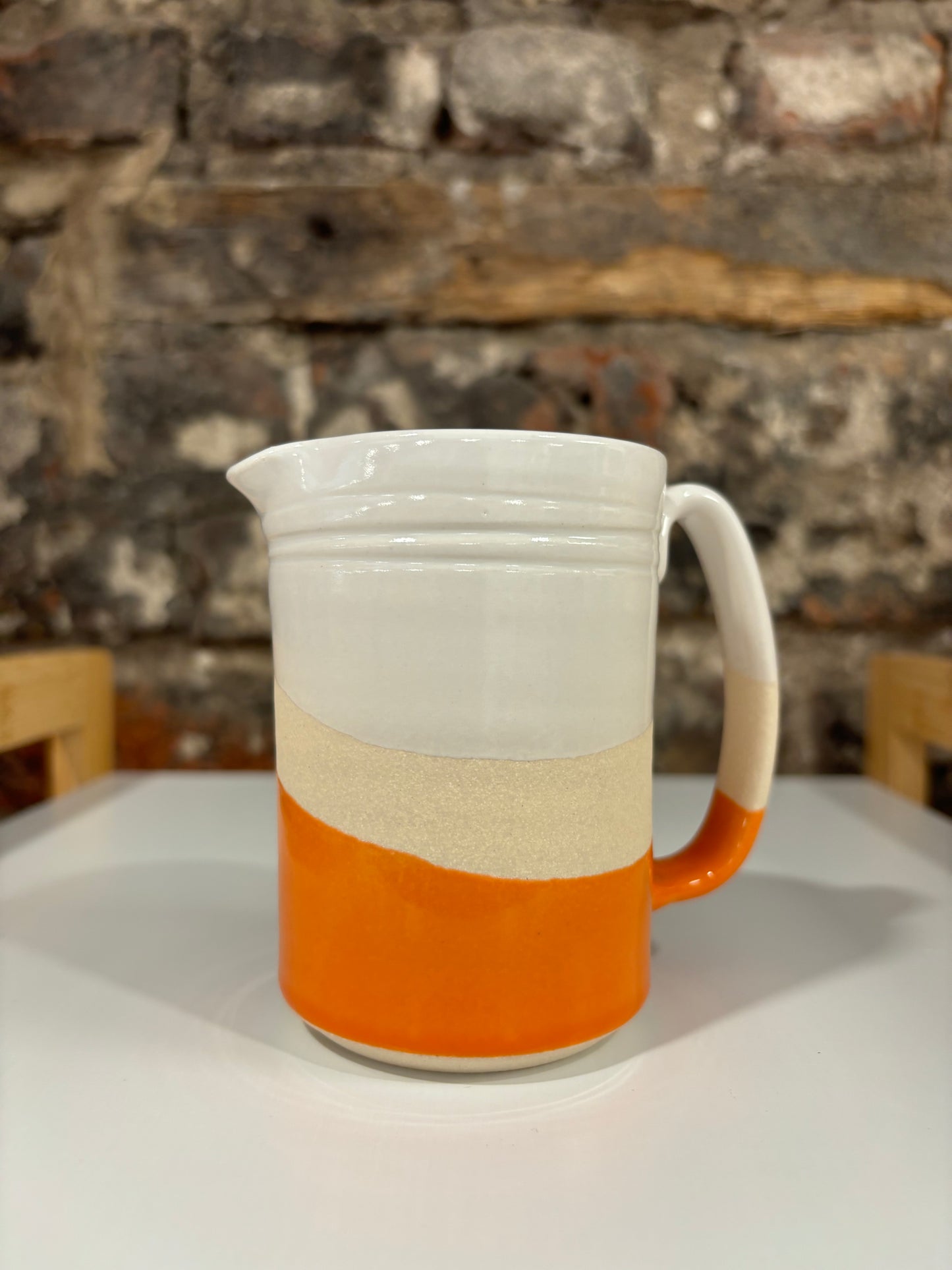 Woodford Pottery - Tall Milk Jug