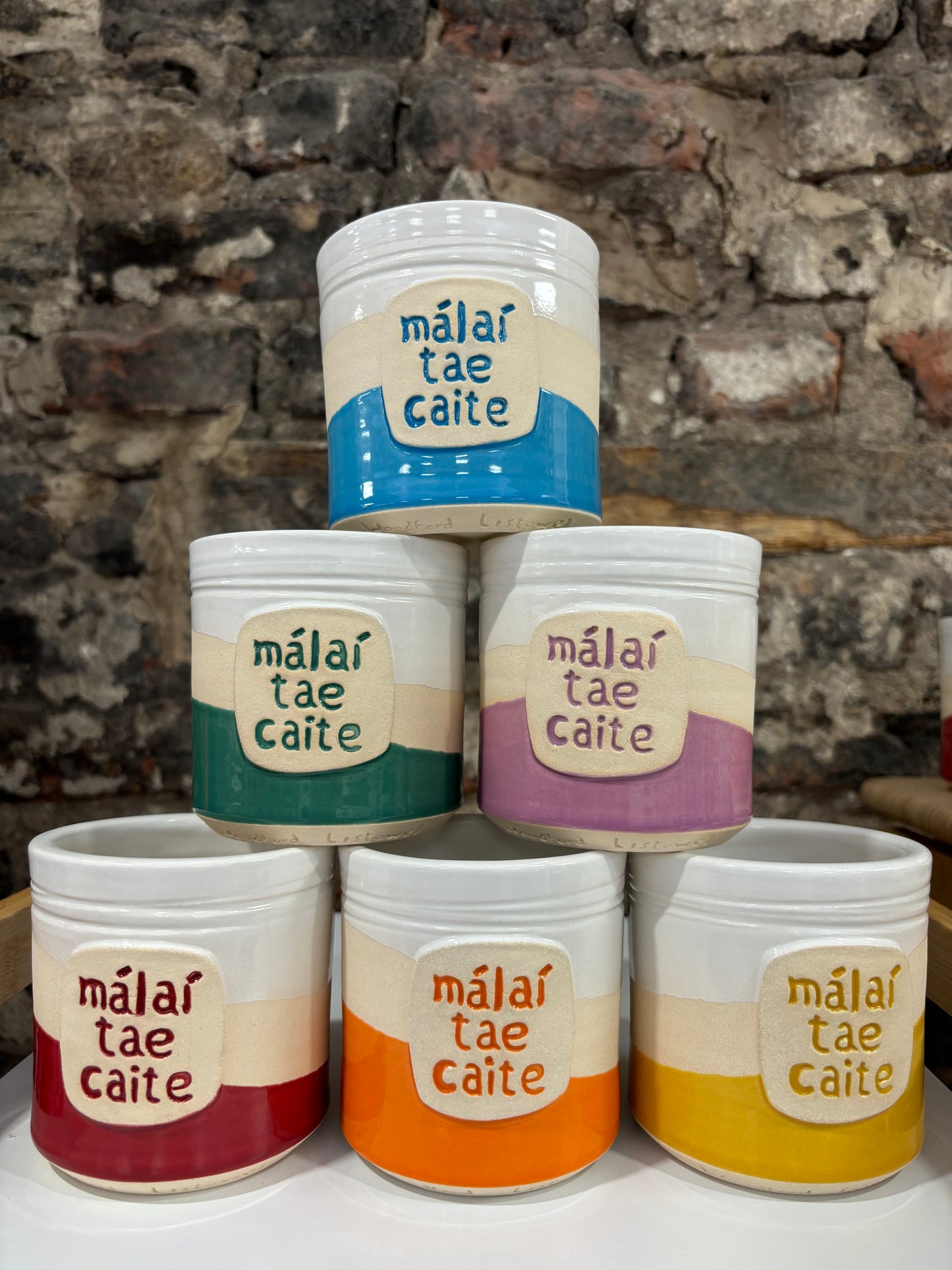 Woodford Pottery - Málaí Tae Caite