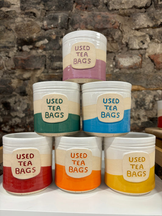 Woodford Pottery - Used Teabags