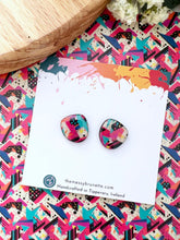Load image into Gallery viewer, The Messy Brunette Retro Studs
