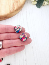 Load image into Gallery viewer, The Messy Brunette Retro Studs
