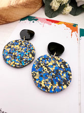 Load image into Gallery viewer, The Messy Brunette Sparkly Disco Dot Earrings
