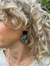 Load image into Gallery viewer, The Messy Brunette Sparkly Disco Dot Earrings
