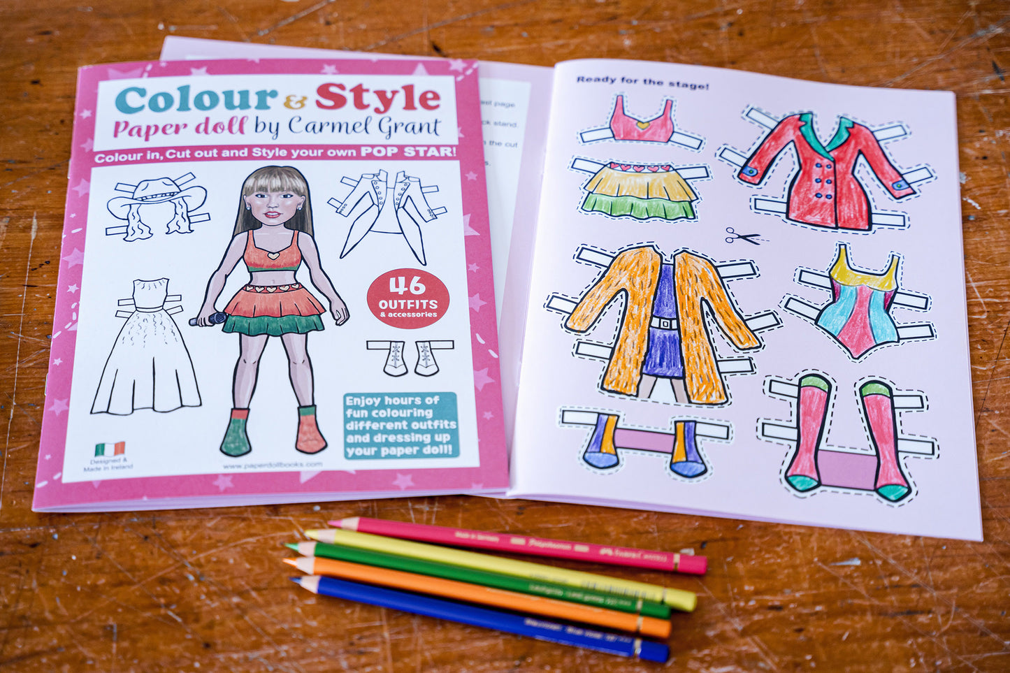 Colour & Style Paper Dolls by Carmel Grant