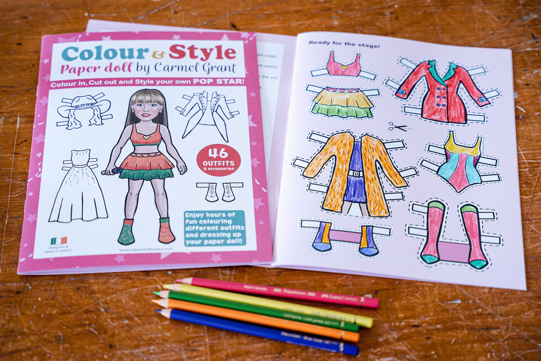 Colour & Style Paper Dolls by Carmel Grant