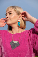 Load image into Gallery viewer, &#39;Grace Jones&#39; Lightning Bolt earrings by A Little Idea
