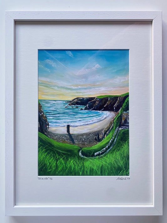 Trá na mBó Fine Art Print