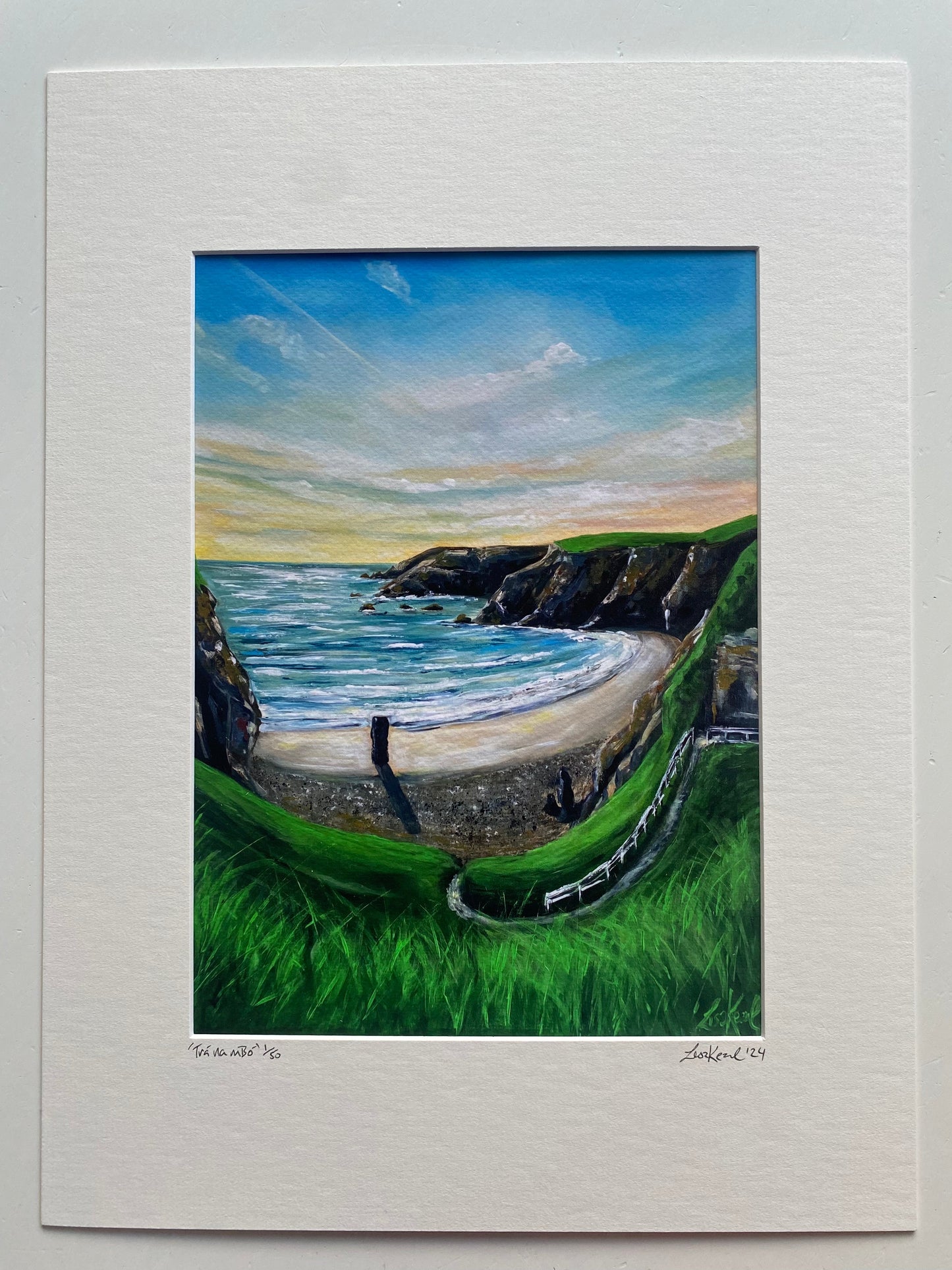 Trá na mBó Fine Art Print