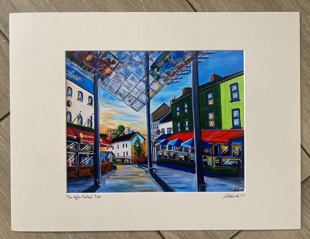 The Apple Market Fine Art Print