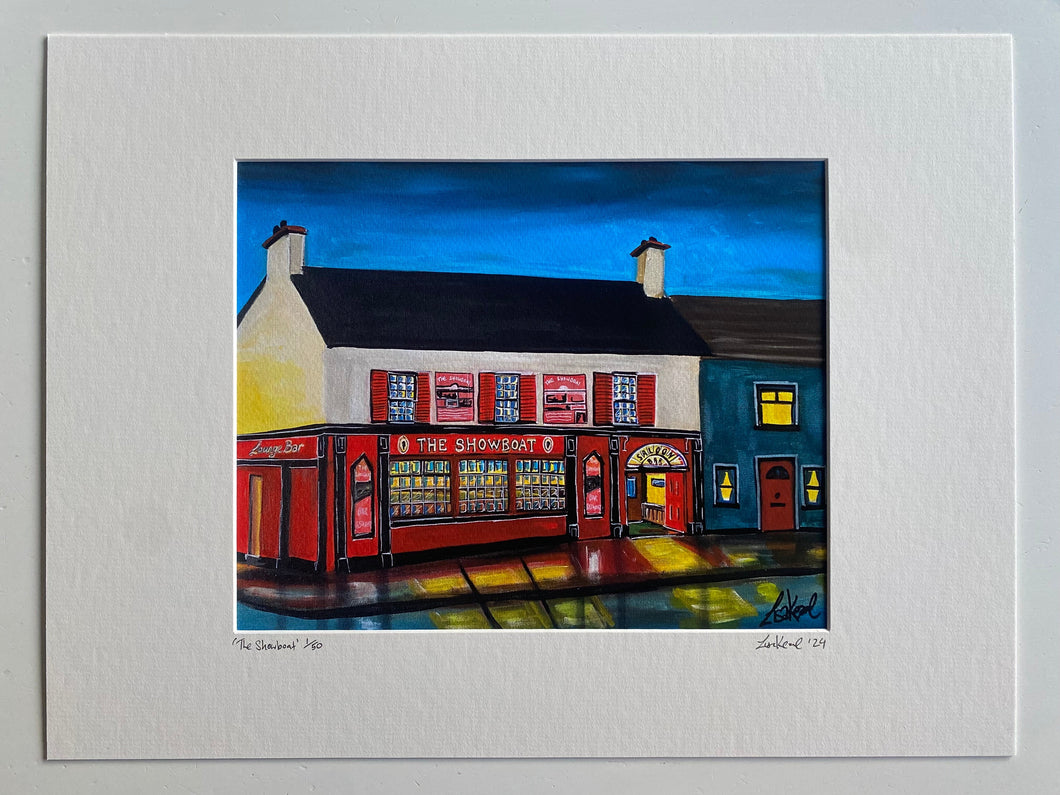 The Showboat Fine Art Print