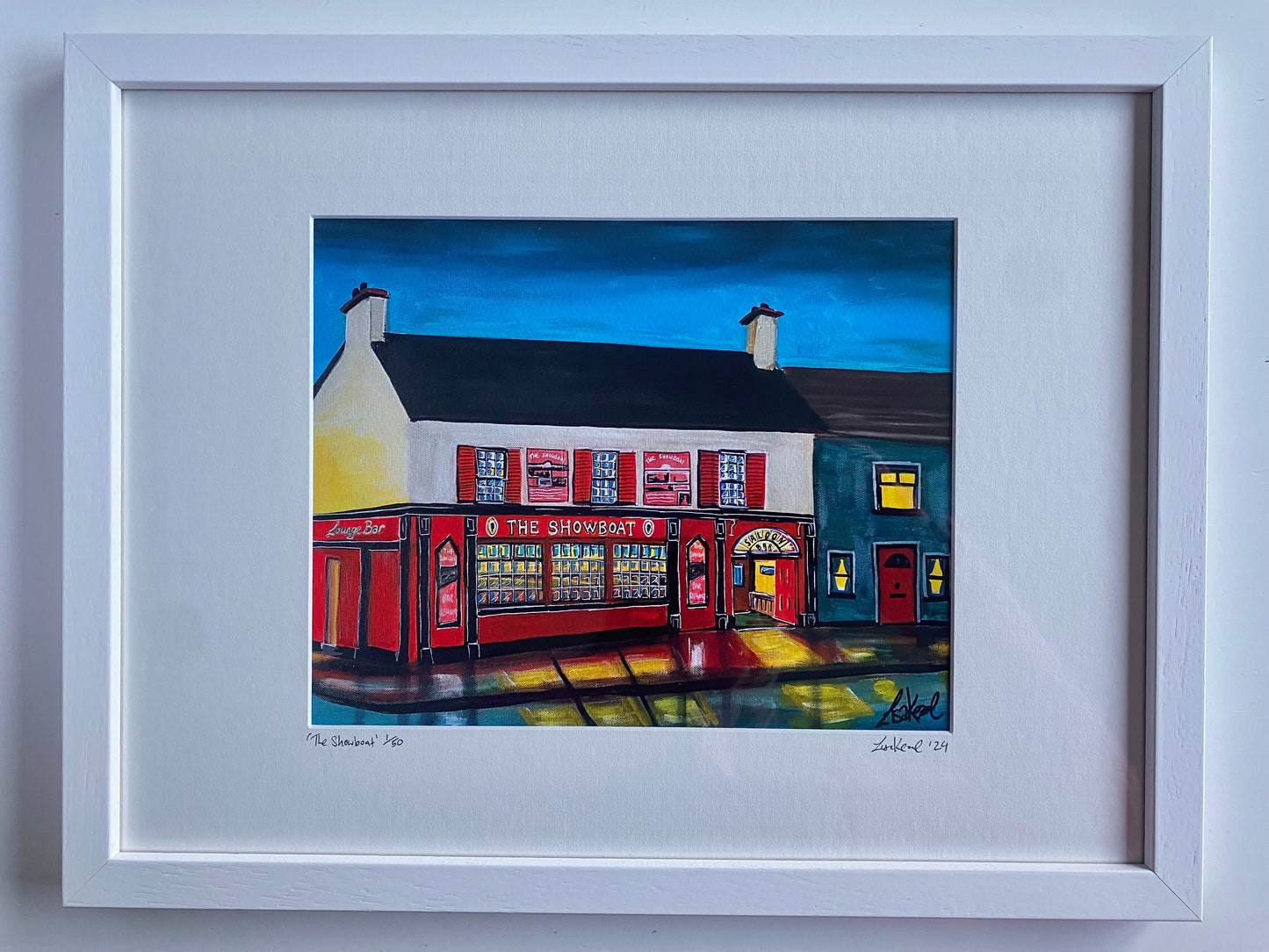 The Showboat Fine Art Print
