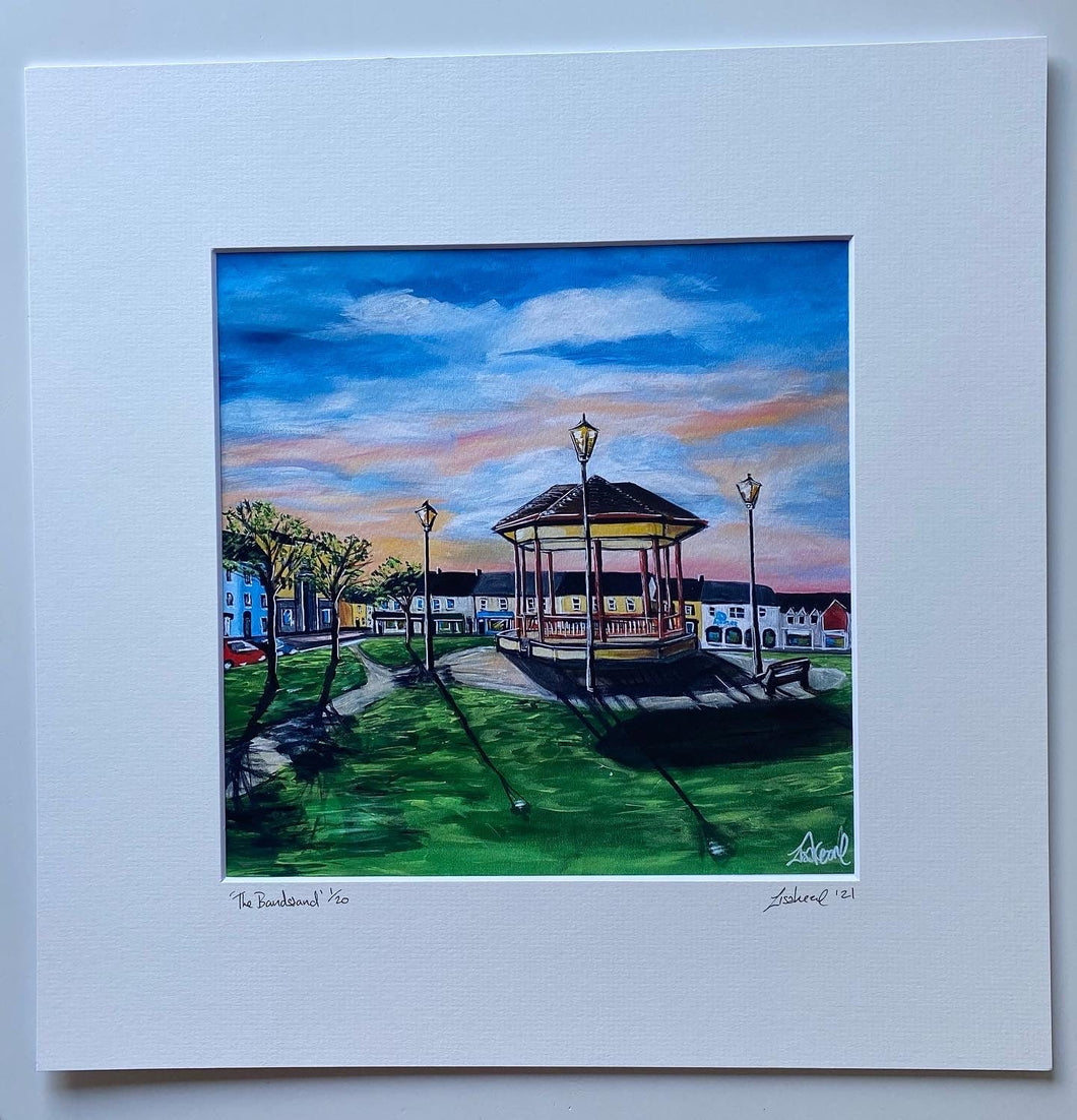 The Band Stand Fine Art Print